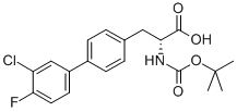 D-2-(boc-amino)-3-(3-chloro-4-fluorobiphenyl-4-yl)propanoic acidStructure,845530-07-6Structure D-2-(boc-amino)-3-(3-chloro-4-fluorobiphenyl-4-yl)propanoic acid Structure,845530-07-6Structure