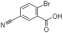 Benzoic acid, 2-bromo-5-cyano-Structure,845616-12-8Structure Benzoic acid, 2-bromo-5-cyano- Structure,845616-12-8Structure
