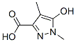 1H-pyrazole-3-carboxylic acid, 5-hydroxy-1,4-dimethyl-Structure,845675-32-3Structure 1H-pyrazole-3-carboxylic acid, 5-hydroxy-1,4-dimethyl- Structure,845675-32-3Structure