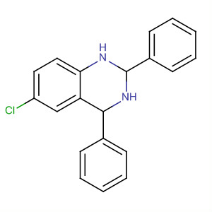 6-Chloro-1,2,3,4-tetrahydro-2,4-diphenylquinazolineStructure,84570-94-5Structure 6-Chloro-1,2,3,4-tetrahydro-2,4-diphenylquinazoline Structure,84570-94-5Structure