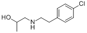 1-[[2-(4-cHlorophenyl)ethyl]amino]-2-hydroxypropane Structure,847063-13-2Structure