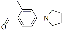 2-Methyl-4-(1-pyrrolidinyl)benzaldehydeStructure,84754-31-4Structure 2-Methyl-4-(1-pyrrolidinyl)benzaldehyde Structure,84754-31-4Structure