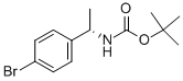(S)-[1-(4-bromo-phenyl)-ethyl]-carbamic acid tert-butyl ester Structure,847728-89-6Structure