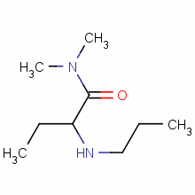 N,n-dimethyl-2-propylaminobutyramideStructure,84803-62-3Structure N,n-dimethyl-2-propylaminobutyramide Structure,84803-62-3Structure