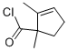 2-Cyclopentene-1-carbonyl chloride, 1,2-dimethyl-(9ci)Structure,84884-02-6Structure 2-Cyclopentene-1-carbonyl chloride, 1,2-dimethyl-(9ci) Structure,84884-02-6Structure