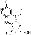 6-Chloro-9-(3-c-methyl-beta-d-ribofuranosyl)-9h-purineStructure,849241-91-4Structure 6-Chloro-9-(3-c-methyl-beta-d-ribofuranosyl)-9h-purine Structure,849241-91-4Structure
