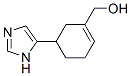 1-Cyclohexene-1-methanol, 5-(1h-imidazol-5-yl)-Structure,849642-95-1Structure 1-Cyclohexene-1-methanol, 5-(1h-imidazol-5-yl)- Structure,849642-95-1Structure