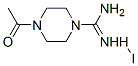4-Acetyltetrahydro-1(2H)-pyrazinecarboximidamide hydroiodideStructure,849776-26-7Structure 4-Acetyltetrahydro-1(2H)-pyrazinecarboximidamide hydroiodide Structure,849776-26-7Structure
