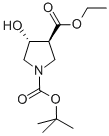 1,3-Pyrrolidinedicarboxylic acid, 4-hydroxy-, 1-(1,1-dimethylethyl) 3-ethyl ester, (3S,4R)-Structure,849935-85-9Structure 1,3-Pyrrolidinedicarboxylic acid, 4-hydroxy-, 1-(1,1-dimethylethyl) 3-ethyl ester, (3S,4R)- Structure,849935-85-9Structure