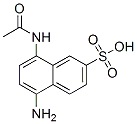 2-Naphthalenesulfonicacid, 8-(acetylamino)-5-amino-Structure,85-76-7Structure 2-Naphthalenesulfonicacid, 8-(acetylamino)-5-amino- Structure,85-76-7Structure