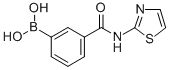 3-(2-Thiazolyl)aminocarbonylphenylboronic acidStructure,850567-34-9Structure 3-(2-Thiazolyl)aminocarbonylphenylboronic acid Structure,850567-34-9Structure
