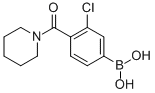 3-Chloro-4-(piperidine-1-carbonyl)phenylboronic acidStructure,850589-50-3Structure 3-Chloro-4-(piperidine-1-carbonyl)phenylboronic acid Structure,850589-50-3Structure