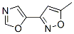 Isoxazole, 5-methyl-3-(5-oxazolyl)-Structure,850646-74-1Structure Isoxazole, 5-methyl-3-(5-oxazolyl)- Structure,850646-74-1Structure
