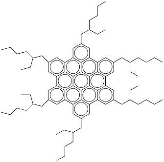 Hexa-(2-ethylhexyl)-hexa-peri-hexabenzocoroneneStructure,850804-51-2Structure Hexa-(2-ethylhexyl)-hexa-peri-hexabenzocoronene Structure,850804-51-2Structure