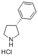 (R)-3-苯基吡咯烷鹽酸鹽結(jié)構(gòu)式_851000-46-9結(jié)構(gòu)式