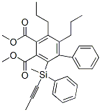 2-(Dimethyl-phenylethynyl-silanyl)-5,6-dipropyl-biphenyl-3,4-dicarboxylic acid dimethyl esterStructure,851318-71-3Structure 2-(Dimethyl-phenylethynyl-silanyl)-5,6-dipropyl-biphenyl-3,4-dicarboxylic acid dimethyl ester Structure,851318-71-3Structure