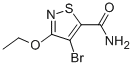 5-Isothiazolecarboxamide, 4-bromo-3-ethoxy-Structure,85195-09-1Structure 5-Isothiazolecarboxamide, 4-bromo-3-ethoxy- Structure,85195-09-1Structure