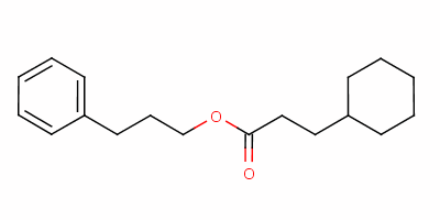 Cyclohexanepropanoicacid, 3-phenylpropyl esterStructure,85204-27-9Structure Cyclohexanepropanoicacid, 3-phenylpropyl ester Structure,85204-27-9Structure