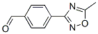 4-(5-Methyl-1,2,4-oxadiazol-3-yl)benzaldehydeStructure,852180-60-0Structure 4-(5-Methyl-1,2,4-oxadiazol-3-yl)benzaldehyde Structure,852180-60-0Structure