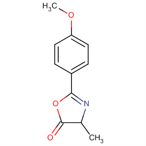 5(4H)-oxazolone, 2-(4-methoxyphenyl)-4-methyl-Structure,85380-77-4Structure 5(4H)-oxazolone, 2-(4-methoxyphenyl)-4-methyl- Structure,85380-77-4Structure