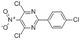 2-(4-Chlorophenyl)-4,6-dichloro-5-nitropyrimidineStructure,857990-55-7Structure 2-(4-Chlorophenyl)-4,6-dichloro-5-nitropyrimidine Structure,857990-55-7Structure