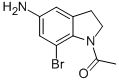 1-Acetyl-7-bromoindolin-5-amineStructure,858193-23-4Structure 1-Acetyl-7-bromoindolin-5-amine Structure,858193-23-4Structure