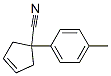 1-P-tolylcyclopent-3-enecarbonitrileStructure,858422-89-6Structure 1-P-tolylcyclopent-3-enecarbonitrile Structure,858422-89-6Structure