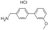 C-(3-methoxy-biphenyl-4-yl)-methylaminehydrochlorideStructure,858674-00-7Structure C-(3-methoxy-biphenyl-4-yl)-methylaminehydrochloride Structure,858674-00-7Structure