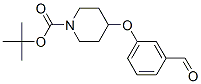 Tert-butyl 4-(3-formylphenoxy)piperidine-1-carboxylateStructure,858674-16-5Structure Tert-butyl 4-(3-formylphenoxy)piperidine-1-carboxylate Structure,858674-16-5Structure