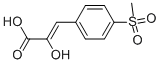 2-Hydroxy-3-(4-methanesulfonyl-phenyl)-acrylic acidStructure,862252-59-3Structure 2-Hydroxy-3-(4-methanesulfonyl-phenyl)-acrylic acid Structure,862252-59-3Structure