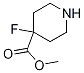 4-Piperidinecarboxylic acid, 4-fluoro-, methyl esterStructure,862401-47-6Structure 4-Piperidinecarboxylic acid, 4-fluoro-, methyl ester Structure,862401-47-6Structure