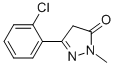 5-(2-Chlorophenyl)-2,4-dihydro-2-methyl-3h-pyrazol-3-oneStructure,862588-77-0Structure 5-(2-Chlorophenyl)-2,4-dihydro-2-methyl-3h-pyrazol-3-one Structure,862588-77-0Structure