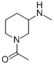 1-Acetyl-3-(methylamino)piperidineStructure,863248-56-0Structure 1-Acetyl-3-(methylamino)piperidine Structure,863248-56-0Structure