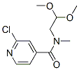 2-Chloro-n-(2,2-dimethoxy-ethyl)-n-methyl-isonicotinamideStructure,864685-16-5Structure 2-Chloro-n-(2,2-dimethoxy-ethyl)-n-methyl-isonicotinamide Structure,864685-16-5Structure