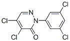 4,5-Dichloro-2-(3,5-dichlorophenyl)-2,3-dihydropyridazin-3-oneStructure,86483-43-4Structure 4,5-Dichloro-2-(3,5-dichlorophenyl)-2,3-dihydropyridazin-3-one Structure,86483-43-4Structure