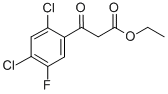 2,4-Dichloro-5-Fluorobenzoylacetic Acid Ethyl EsterStructure,86483-51-4Structure 2,4-Dichloro-5-Fluorobenzoylacetic Acid Ethyl Ester Structure,86483-51-4Structure