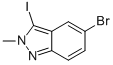 2H-Indazole, 5-bromo-3-iodo-2-methyl- Structure,865156-35-0Structure
