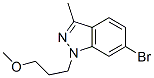 6-Bromo-1-(3-methoxypropyl)-3-methyl-1H-indazoleStructure,865156-81-6Structure 6-Bromo-1-(3-methoxypropyl)-3-methyl-1H-indazole Structure,865156-81-6Structure