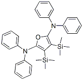 (9ci)-n,n,N,N-四苯基-3,4-雙(三甲基甲硅烷基)-2,5-呋喃二胺結構式_865484-67-9結構式