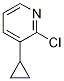 2-Chloro-3-cyclopropylpyridine Structure,865664-04-6Structure