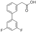 3-Biphenyl-3,5-difluoro-aceticacidStructure,866108-77-2Structure 3-Biphenyl-3,5-difluoro-aceticacid Structure,866108-77-2Structure