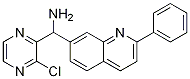 (3-Chloropyrazin-2-yl)(2-phenylquinolin-7-yl)methanamineStructure,867162-37-6Structure (3-Chloropyrazin-2-yl)(2-phenylquinolin-7-yl)methanamine Structure,867162-37-6Structure
