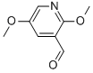 2,5-DimethoxynicotinaldehydeStructure,867267-26-3Structure 2,5-Dimethoxynicotinaldehyde Structure,867267-26-3Structure