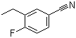 3-乙基-4-氟苯甲腈結(jié)構(gòu)式_869299-63-8結(jié)構(gòu)式