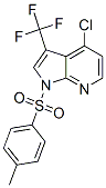 1H-Pyrrolo[2,3-b]pyridine, 4-chloro-1-[(4-methylphenyl)sulfonyl]-3-(trifluoromethyl)- Structure,869335-74-0Structure