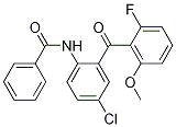 N-(4-chloro-2-(2-fluoro-6-methoxybenzoyl)phenyl)benzamideStructure,869365-88-8Structure N-(4-chloro-2-(2-fluoro-6-methoxybenzoyl)phenyl)benzamide Structure,869365-88-8Structure