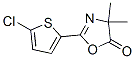 5(4H)-oxazolone,2-(5-chloro-2-thienyl)-4,4-dimethyl-Structure,869548-35-6Structure 5(4H)-oxazolone,2-(5-chloro-2-thienyl)-4,4-dimethyl- Structure,869548-35-6Structure
