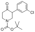 1-Boc-3-(3’-chlorophenyl)-piperidin-4-oneStructure,869720-07-0Structure 1-Boc-3-(3’-chlorophenyl)-piperidin-4-one Structure,869720-07-0Structure