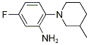 5-氟-2-(3-甲基哌啶-1-基)苯胺結構式_869943-95-3結構式