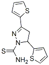 3,5-Di(thiophen-2-yl)-4,5-dihydro-1H-pyrazole-1-carbothioamideStructure,870680-39-0Structure 3,5-Di(thiophen-2-yl)-4,5-dihydro-1H-pyrazole-1-carbothioamide Structure,870680-39-0Structure